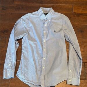 Ralph Lauren Blue Casual Button Down Shirt
